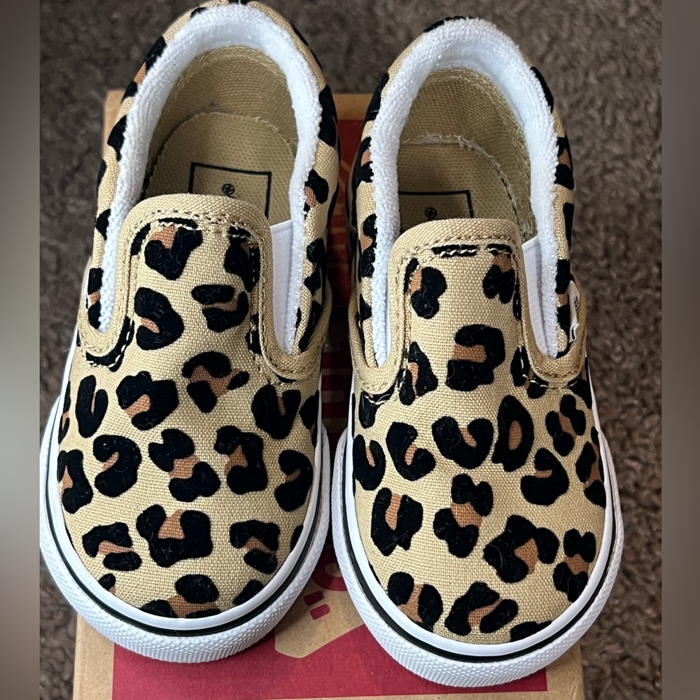 Baby Girl Leopard Vans